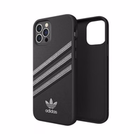 Adidas OR Molded Case Naise ümbris iPhone 12 / iPhone 12 Pro jaoks - must