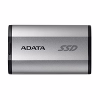 ADATA SD810 2 TB must, hõbedane