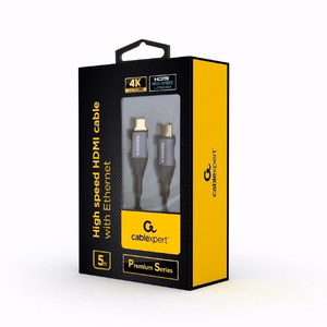 Gembird CCBP-HDMI-5M HDMI kaabel HDMI Type A (Standard) hall