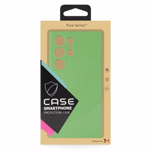 Telefoni ümbris TM Pure Silicone Samsung G991 S21 jaoks / Mint Green / (Blister)