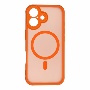 FULL MATTE MAG COVER ümbris compatible with MagSafe jaoks IPHONE 17 hermes oranž