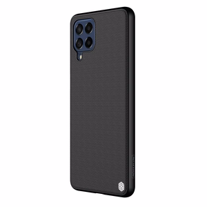Nillkin Textured Case vastupidav tugevdatud ümbris koos geelraami ja nailonist tagaküljega Samsung Galaxy M53 5G jaoks must