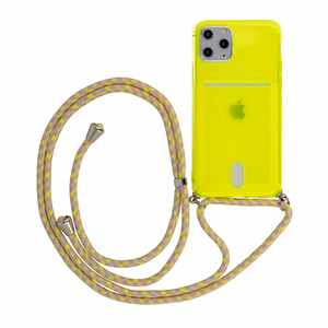 STRAP Fluo Ümbris jaoks Iphone X/XS Lime