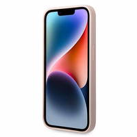 Karl Lagerfeld KLHMP14LSLKHLP iPhone 14 Pro 6.1 "hardcase light roosa / light roosa Silicone Karl`s Head Magsafe