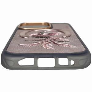 Nimmy Magnetic Fantasy Animal MagSafe Ümbris jaoks iPhone 16 Pro Max Rose Kuldne