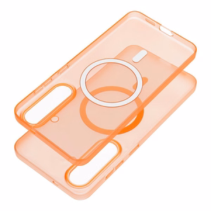 Чехол Samsung A27 Go Orange совместимый с MagSafe космический оранжевый