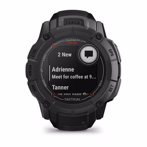Garmin Instinct 2X Solar Tactical Edition – GPS-nutikell, MIP, 50 mm, must
