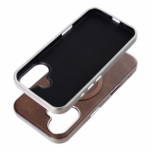 GENTLEMAN MAG COVER Ümbris compatible koos MagSafe jaoks IPHONE 11 pruun