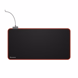 Genesis Mouse Pad Boron 500 XXL RGB Mouse pad 400 x 800 x 4 mm Black