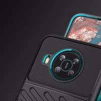 Thunder Case paindlik soomustatud kate Nokia X100 jaoks must