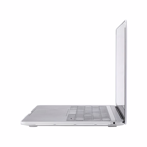 Tucano Nido kõva kestaga ümbris seadmele MacBook Air 15" (M4, 2025 / M3, 2024 / M2, 2023), läbipaistev
