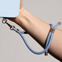 Universal phone strap Elegant light sinine