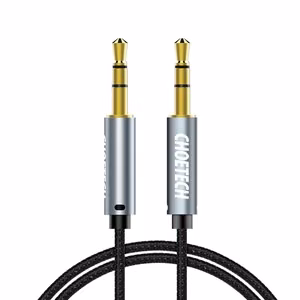Choetech AUX002 kaabel mini jack 3.5mm (male) / mini jack 3.5mm (male) 1.2m - must