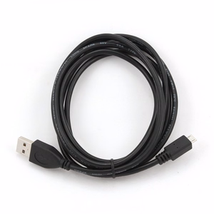Gembird CCP-MUSB2-AMBM-1M USB kaabel USB 2.0 Micro-USB B USB A must