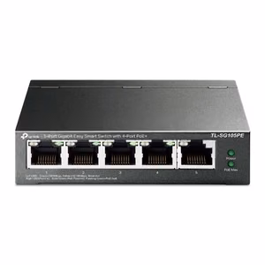 TP-Link TL-SG105PE kommutaator, 5 porti, 4xPoE