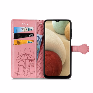 Чехол Cat-Dog Samsung A346 A34 5G розовый
