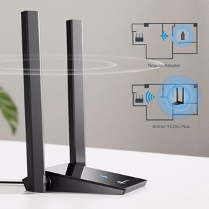 TP-Link AX1800 kahe antenniga suure võimendusega juhtmevaba USB-adapter
