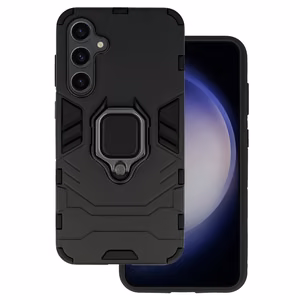 Ring Armor Ümbris jaoks Samsung Galaxy S23 FE Must