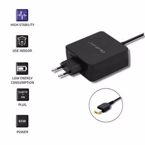 Qoltec 51766 toiteadapter Lenovo 65W | 20V | 3.25A | Slim tip+pin