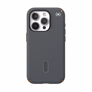 Speck Presidio2 Pro ClickLock MagSafe ümbris seadmele iPhone 15 Pro, söehall ja külmpronkjas