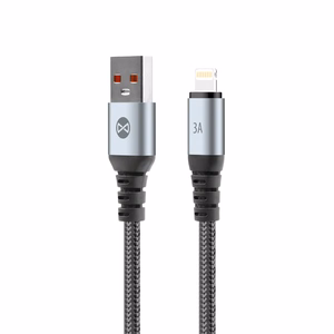 Forever Braix kaabel USB - Lightning 1,0 m 3A must