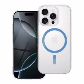 Drop Glue Colorful Ring Mag Cover compatible with MagSafe jaoks SAMSUNG S25 light sinine