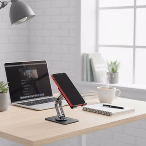 Desk hoidja jaoks phone / tablet foldable Forcell F-Grip Fold Alus 2 360 hall