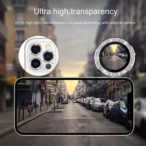 Karastatud klaas HARD DIAMOND jaoks camera (LENS) jaoks Samsung Galaxy S24 must (lens 3 pieces)