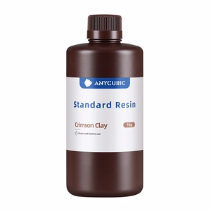 ANYCUBIC Standard Resin standardvaik, karmiinpunase savi värvi