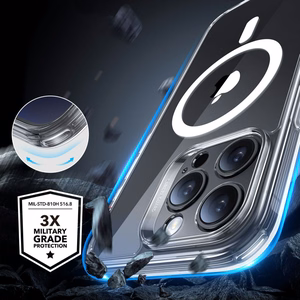 ESR Classic Pro Set Halolock MagSafe Ümbris jaoks iPhone 16 Pro Max - läbipaistev