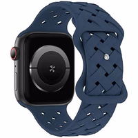 Beline Rihm Apple Watch Silicone Woven 38/40/41mm sinine