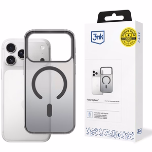Ümbris 3mk Frosty MagCase Apple iPhone 17 Pro Max must