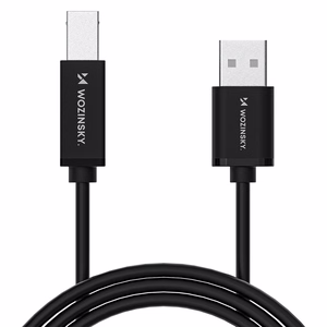 Wozinsky WKDDY4S USB-B - USB-A 480Mb/s Kaabel 1m - must