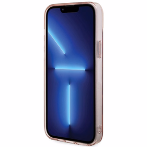 Karl Lagerfeld IML Choupette MagSafe ümbris jaoks iPhone 15 Plus - roosa