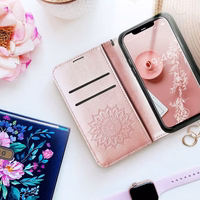 MEZZO Book ümbris jaoks SAMSUNG A32 5G mandala rose kuldne