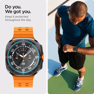 Spigen Glas.TR EZ Fit Karastatud klaas jaoks Samsung Galaxy Watch Ultra (47mm) - Clear (2-pack)