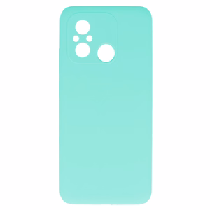 Силиконовый чехол Silicone Lite для Xiaomi Redmi 12C/11A мятный