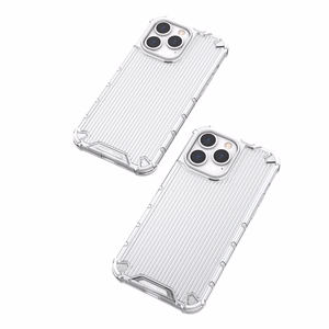 Ombre Protect Case для iPhone 13 Pro Max розово-синий бронированный чехол
