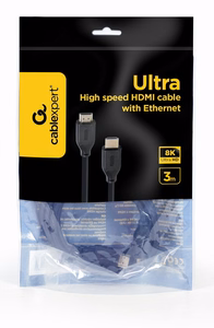 Gembird HDMI kaabel 3m CC-HDMI8K-3M
