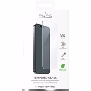 Puro karastatud ekraanikaitseklaas seadmele iPhone 14 Plus / iPhone 13 Pro Max