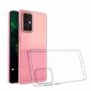 Ultra Clear 0.5mm Case Gel TPU Cover for Samsung Galaxy A72 4G läbipaistev