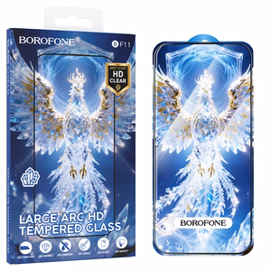 Borofone BF11 Armor Shield täisekraani kattev karastatud klaas ekraanile, HD, mudelile iPhone 17e/16e/14/13/13 Pro