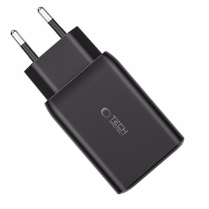 Tech-Protect C65W laadija 2x USB-C PD 65W / USB-A QC 3.0 - valge