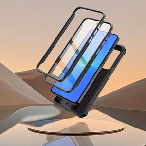 TECH-PROTECT Kevlar CAM+ komplekt Galaxy A36 / A37 5G must