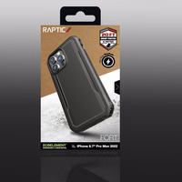 Raptic X-Doria Fort ümbris iPhone 14 Pro Max koos MagSafe soomustatud kaitsekattega must