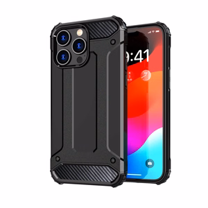 iPhone 15 Pro Hybrid Armor ümbris - must