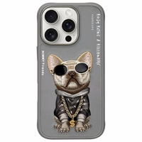 Nimmy Glasses Cool Dog iPhone 16 Pro Ümbris - Hall
