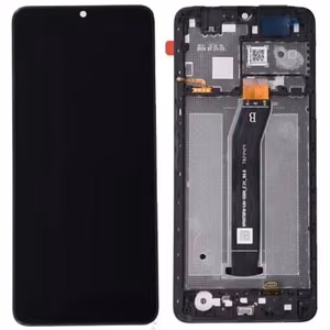 LCD ekraan Xiaomi Redmi A3 puuteekraaniga raamiga must ORG