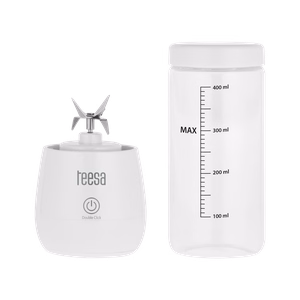 Juhtmeta blender 450 ml klaasanumaga, 100 W, 6 tera