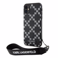 Karl Lagerfeld KLHCN61SAKLMBSK iPhone 11 / Xr 6.1" must/must hardcase Monogram Losange Saffiano